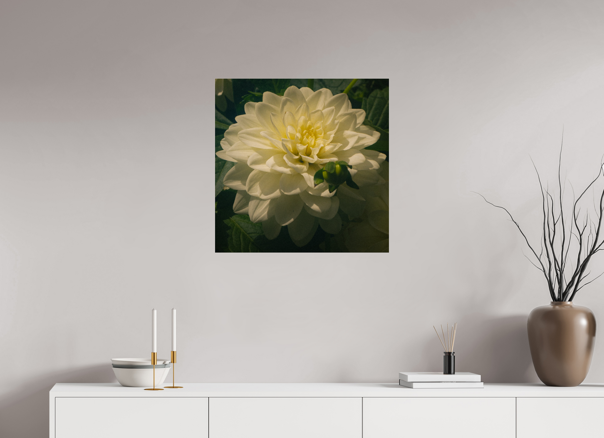 25 x 25″, Photo Print Under Acrylic Glass The spring flower collection-3 Under acrylic glass